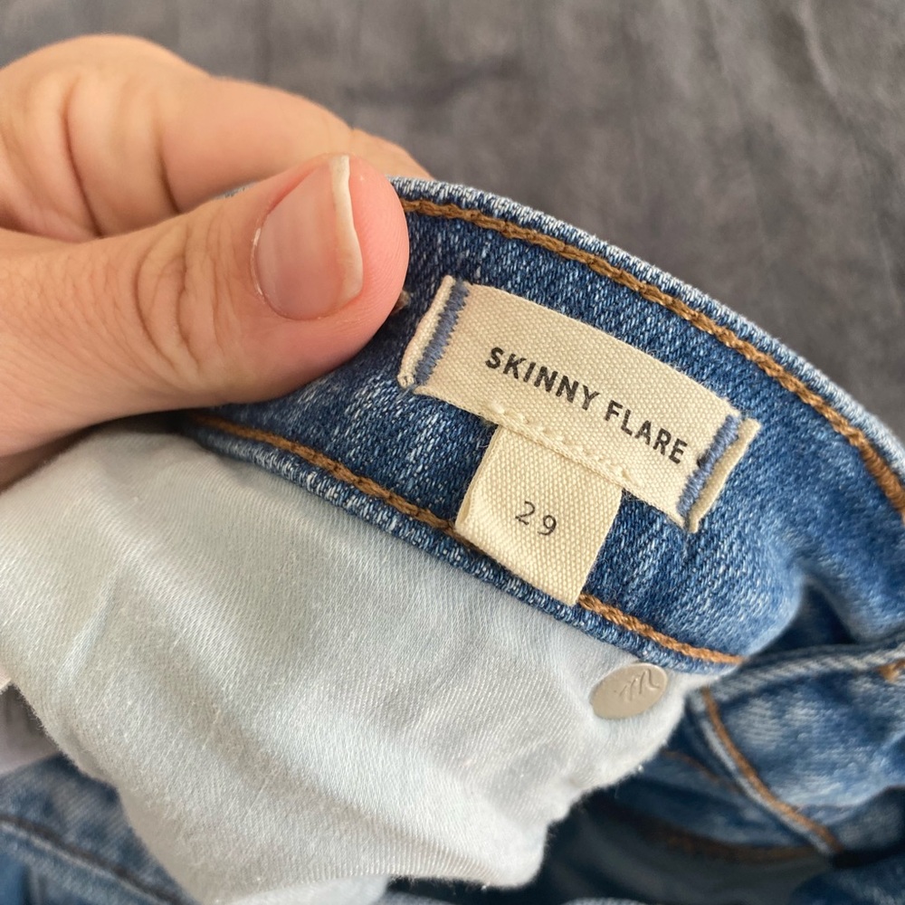 Madewell Skinny Flare Jeans | Size 29 - Picture 9 of 9